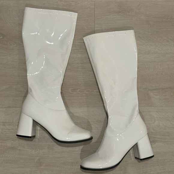 NEW Ellie Dolls Kill Angel Go-Go Baby Boots Sz 9 - Picture 6 of 10